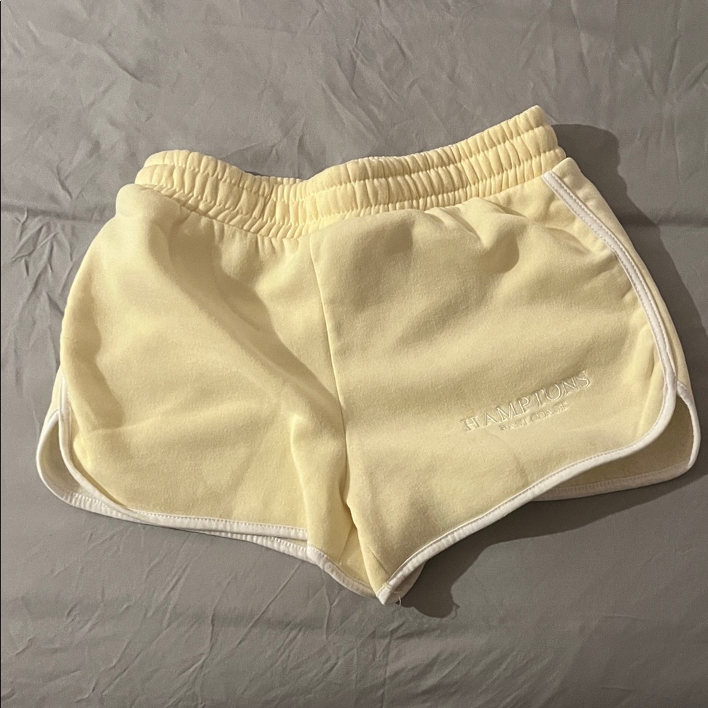 Yellow Women's Shorts